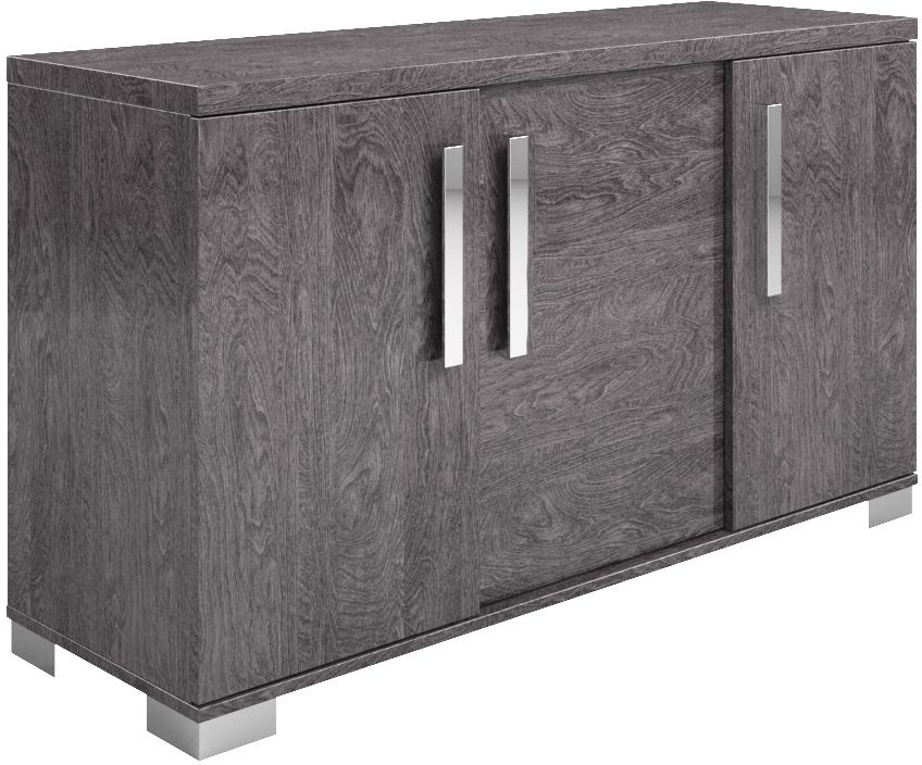 Product photograph of Status Sarah Day Grey Birch Italian Buffet Sideboard 148cm With 3 Door - Assembled from Choice Furniture Superstore.